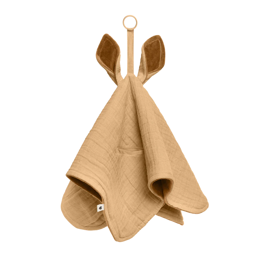 Goose down comforters known for their superior quality and insulationBIBS Kangaroo Cuddle Cloth Comforter & Dummy Holder - Desert Sand