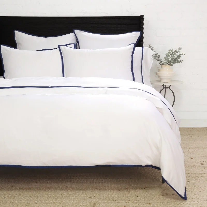 Thermal - regulating duvet covers to keep you warm in winter and cool in summerLangston Bamboo Sateen Duvet Cover Set