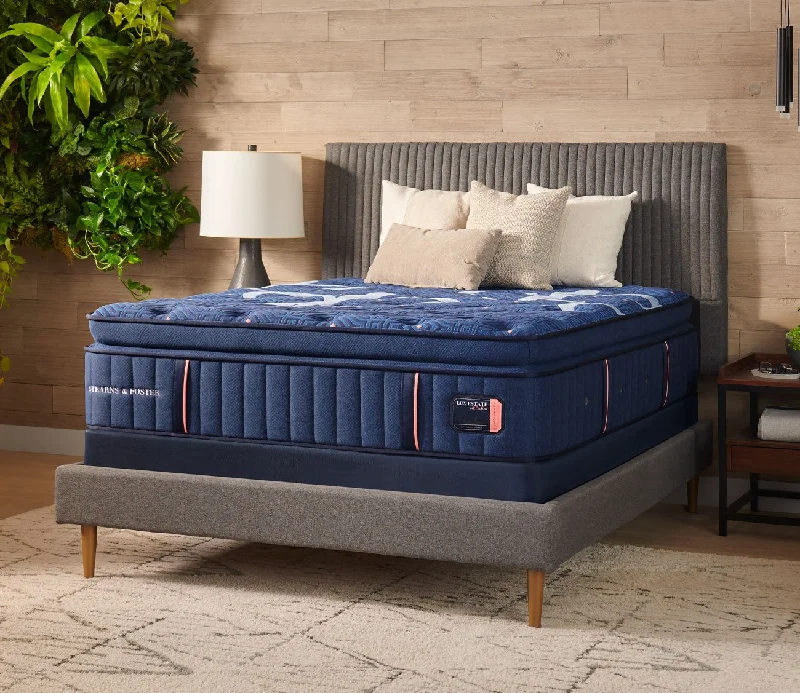 Bamboo - charcoal infused mattresses for odor absorptionStearns & Foster Lux Estate Firm Euro Pillow Top Mattress