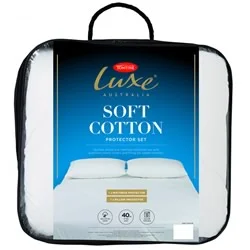 Polyester - foam mattresses for budget - friendly optionsLuxe Cotton Mattress & Pillow Protector Set