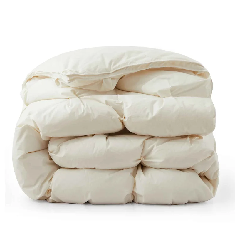 Down - filled comforters for supreme warmth and lightnessLuxury Puff Down Comforter & Pillow Bundle