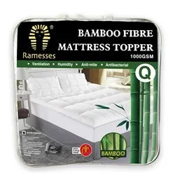 Queen - size mattresses for couples and standard bedroomsMattress Topper Bamboo