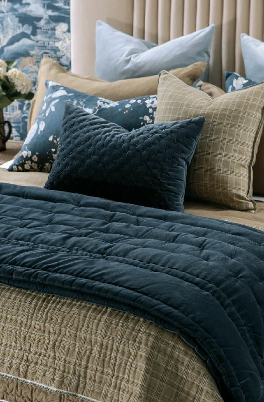 King - size comforters to fit large king - sized beds perfectlymica prussian blue comforter