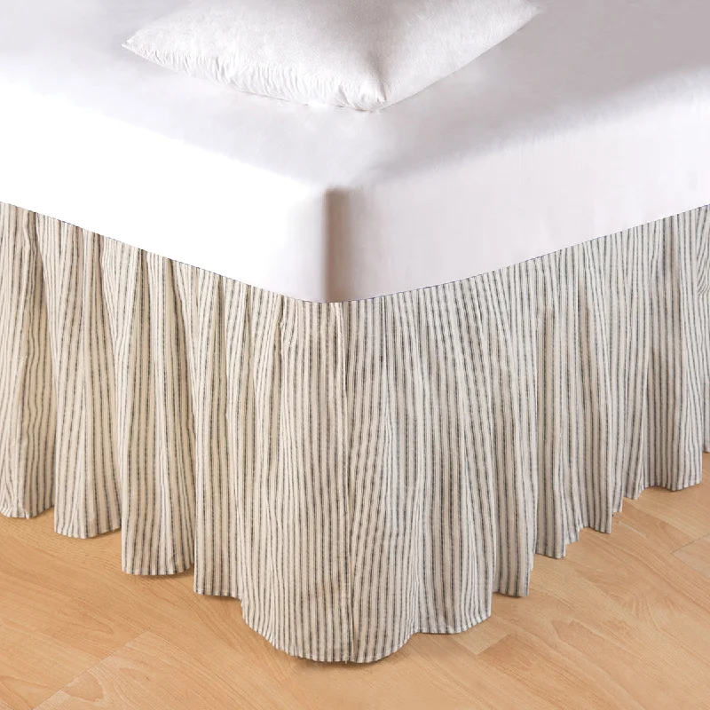 Bed skirts for beds with a non - standard frameNelly Onyx Bed Skirt