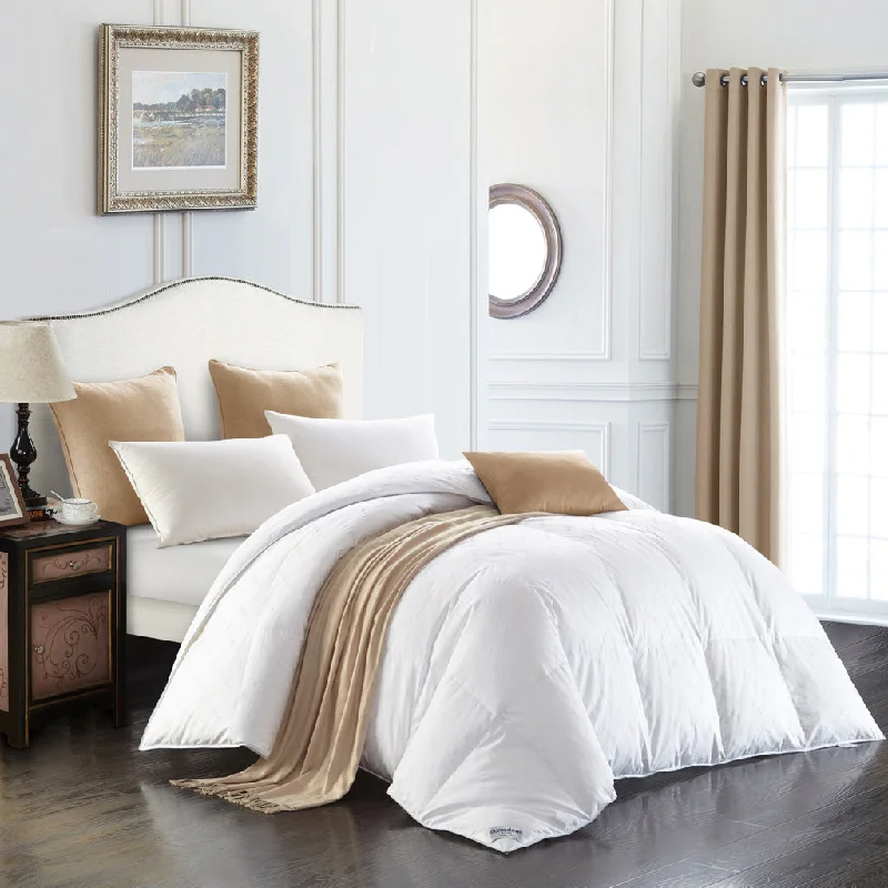 Duvet covers that work well with memory - foam mattresses for added comfortParadise Duvet-800+ Loft European White Goose Down