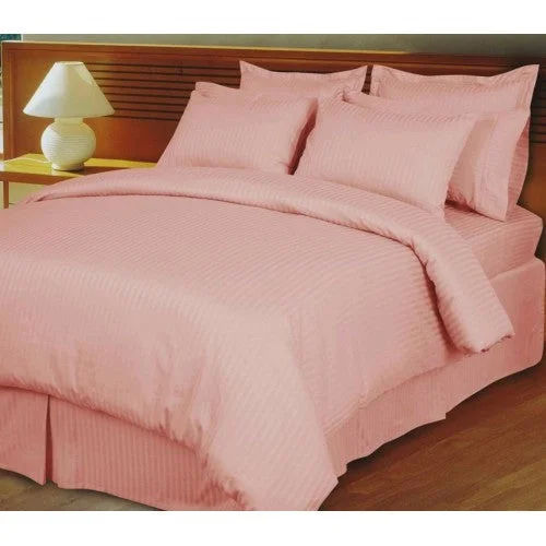 Bed skirts for beds with a rectangular frame23 Inch Drop Bed Skirt Blush Pink Egyptian Cotton 1000TC