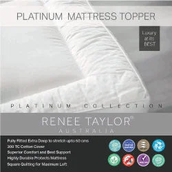 Innerspring mattresses with coil counts for supportPlatinum 1500GSM High Loft Mattress Topper