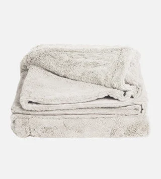 King - size blankets to cover large beds comfortablyPlush Bamboo Throw Blanket