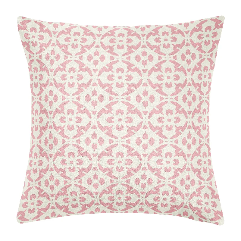 Discounted duvet covers during holiday sales like Christmas, Black Friday, and Cyber MondayPorto Tiles Blush 22x22 Pillow