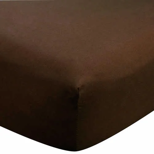 Bed skirts for beds with a rectangular frameQueen Bed Skirt Solid Chocolate 1000TC Egyptian Cotton 1-PC