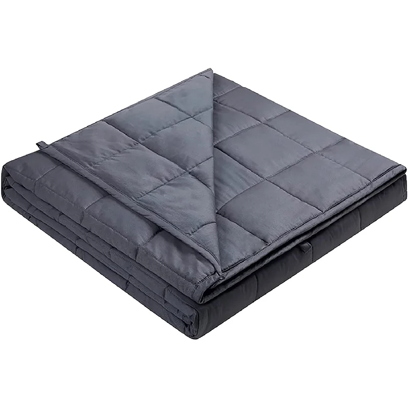 King - size comforters to fit large king - sized beds perfectly5Kg Weighted Grey Therapeutic Blanket