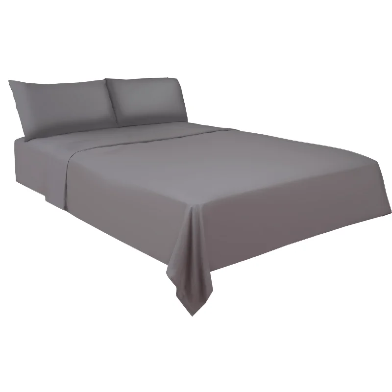 Polyester - foam mattresses for budget - friendly optionsSlumberShield Charcoal Bedding Sheet Set