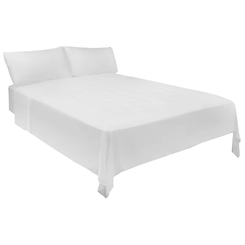 Organic cotton mattresses for a chemical - free sleep surfaceSlumberShield White Bedding Sheet Set