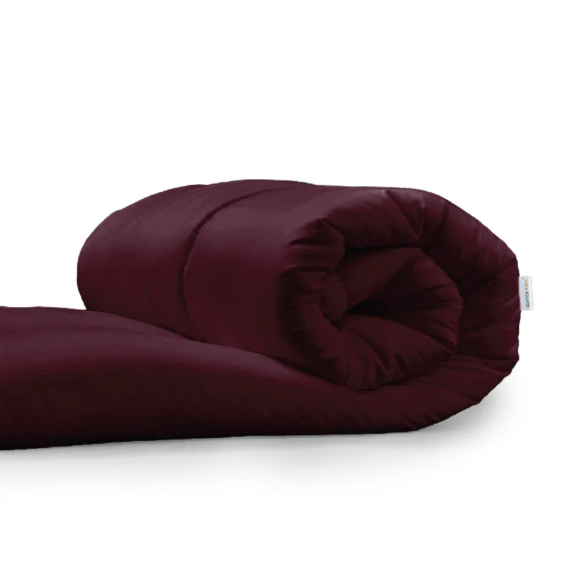 Down - filled comforters for supreme warmth and lightnessPremium Bordo 150x220cm All Season High quality Super Soft Comforter 1 Piece