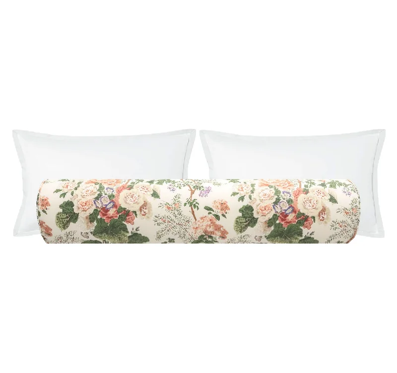 Bolsters for Minimalist Decor to Add a Touch of ComfortTHE BOLSTER :: ALTHEA // BLUSH