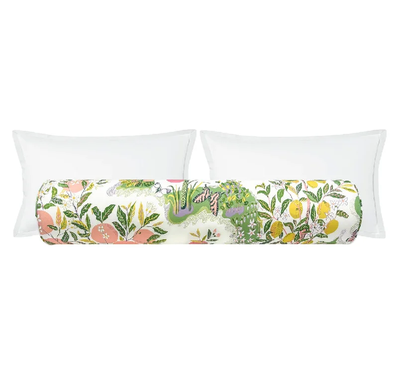 Bolsters for Poolside Relaxation to Support the BodyTHE BOLSTER :: CITRUS GARDEN // GARDEN