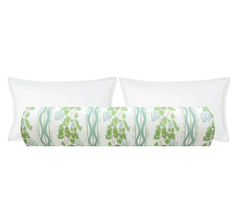 Bolsters for Meditation to Provide Comfortable SeatingTHE BOLSTER :: CLARA // SOFT GREEN | LULIE WALLACE