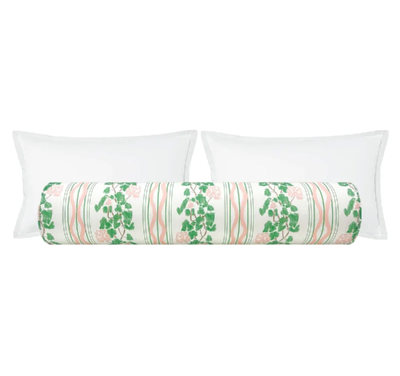 Bolsters for Scandinavian - Style Interiors to Enhance CozinessTHE BOLSTER :: CLARA // SPRING PINK | LULIE WALLACE