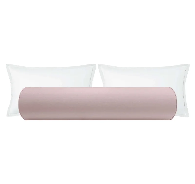 Bolsters for Guest Beds to Make Guests Feel at HomeTHE BOLSTER :: CLASSIC LINEN // LILAC