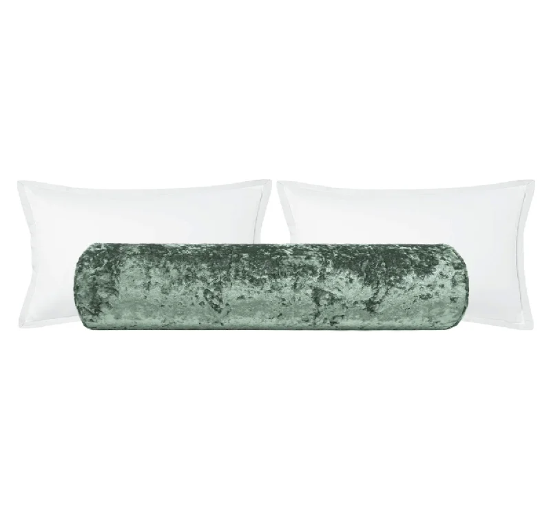 Bolsters for Acupuncture Sessions to Keep Patients ComfortableTHE BOLSTER :: LAVISH VELVET // AEGEAN