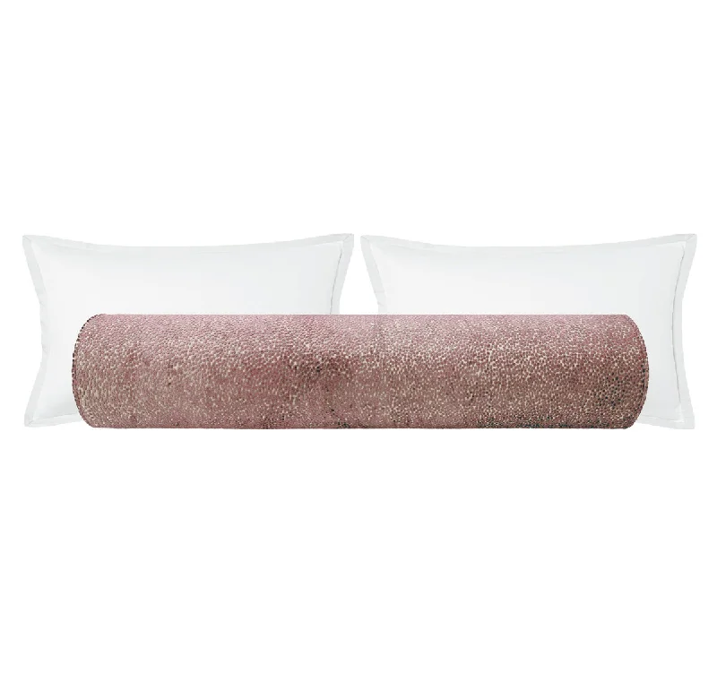 Bolsters for Stretching Exercises to Improve FlexibilityTHE BOLSTER :: COSMO CUT VELVET // ROSE QUARTZ