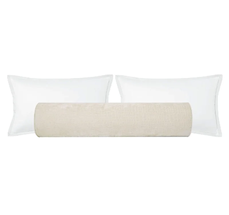 Bolsters for Writing Nooks to Keep the Writer ComfortableTHE BOLSTER :: CROCODILE CHENILLE