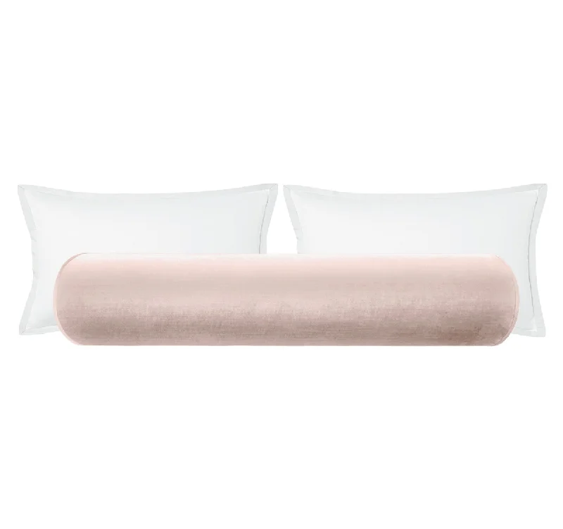 Bolsters for Reiki Sessions to Create a Comfortable EnvironmentTHE BOLSTER :: FAUX SILK VELVET // BALLET