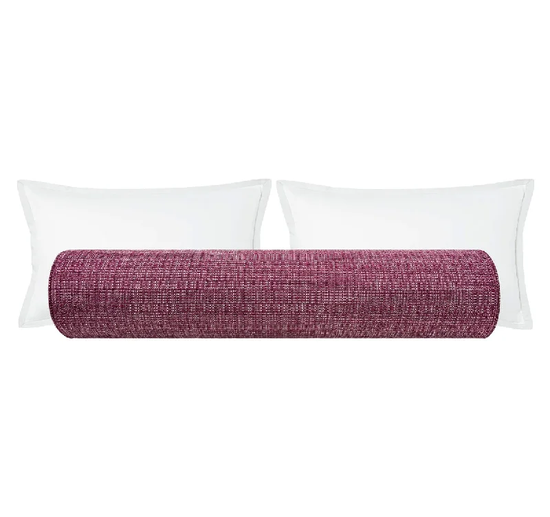 Bolsters for Book Clubs to Use During MeetingsTHE BOLSTER :: HEPBURN TWEED // ORCHID