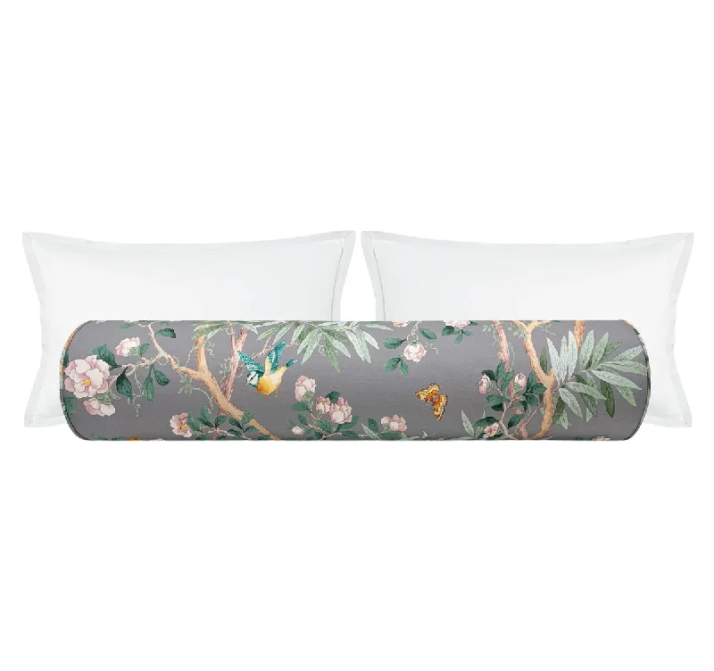 Bolsters for Acupuncture Sessions to Keep Patients ComfortableTHE BOLSTER :: IMPERIAL GARDEN // GRIS