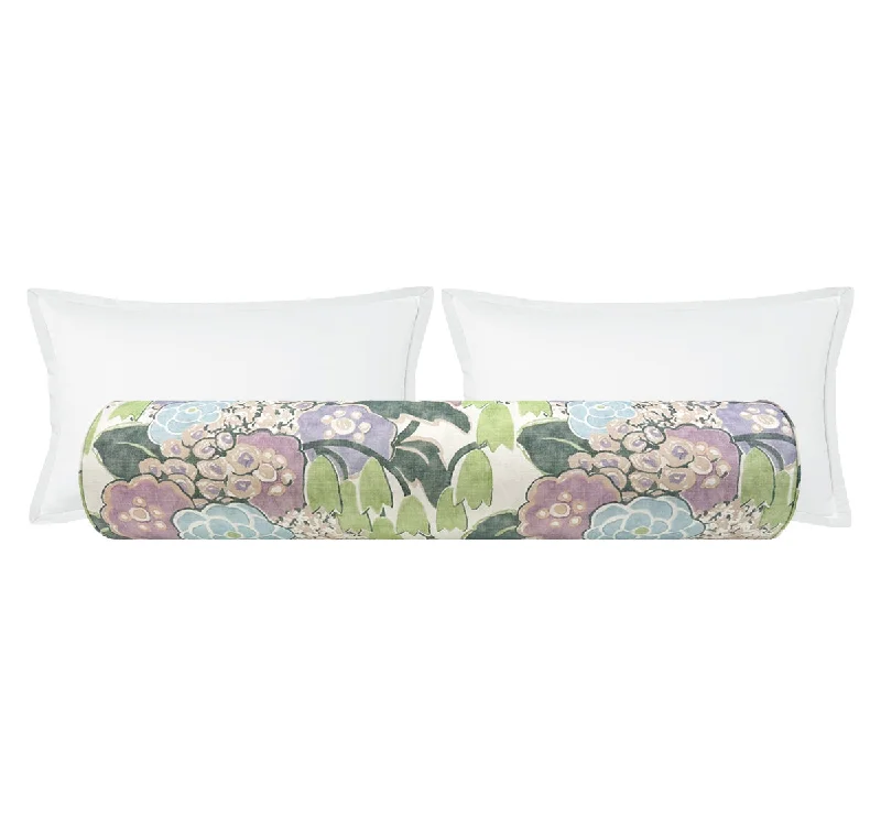 Bolsters for Book Clubs to Use During MeetingsTHE BOLSTER :: LAURA // LAVENDER AND GREEN | THIBAUT