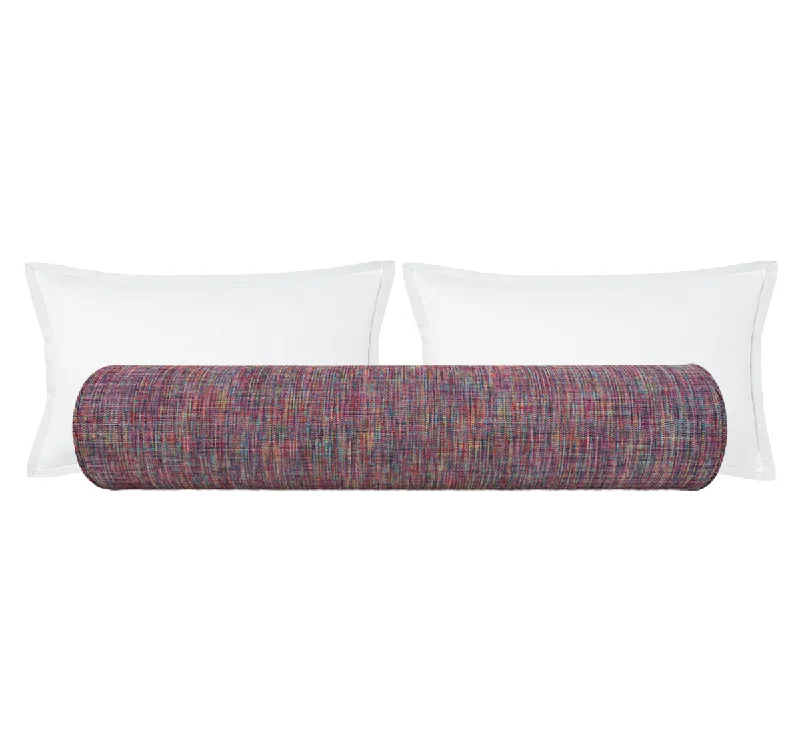 Bolsters for Scandinavian - Style Interiors to Enhance CozinessTHE BOLSTER :: LENNOX CHENILLE // MULTI