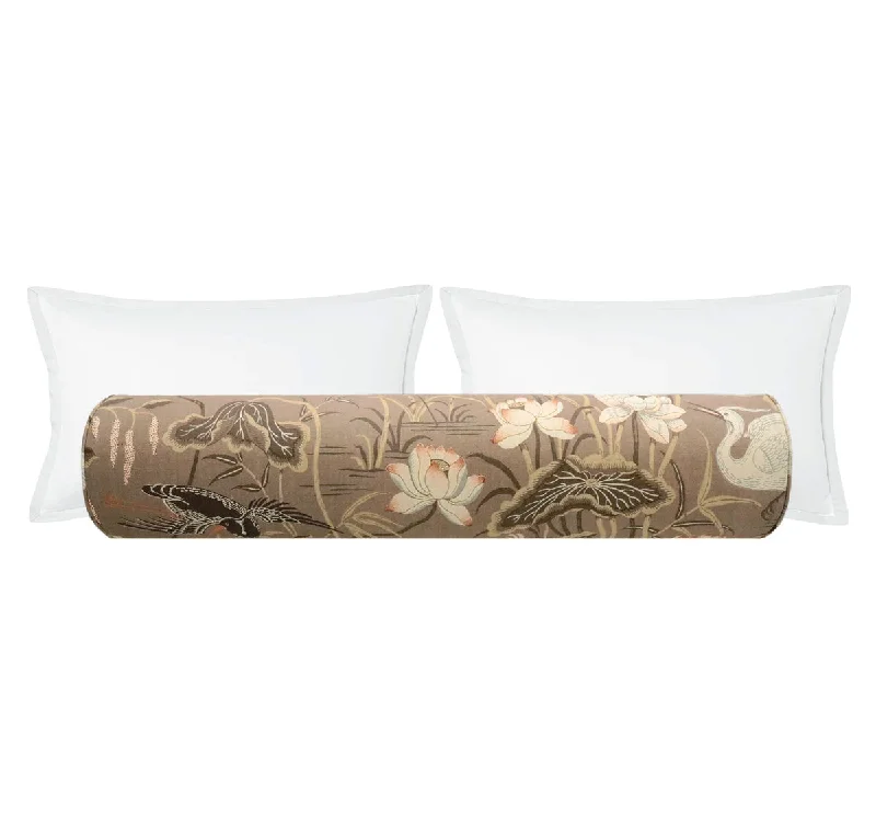 Bolsters for Reiki Sessions to Create a Comfortable EnvironmentTHE BOLSTER :: LOTUS GARDEN // MOCHA