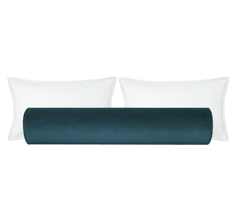 Bolsters for Reiki Sessions to Create a Comfortable EnvironmentTHE BOLSTER :: SOCIETY VELVET // FRENCH BLUE