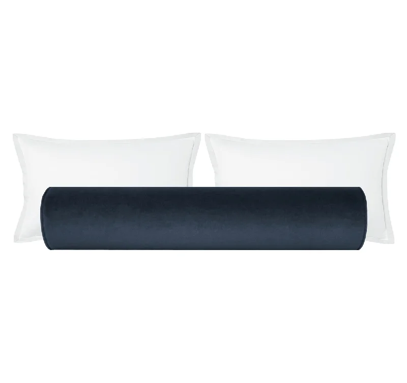 Bolsters for Pregnant Women to Alleviate Hip PainTHE BOLSTER :: SOCIETY VELVET // PRUSSIAN BLUE