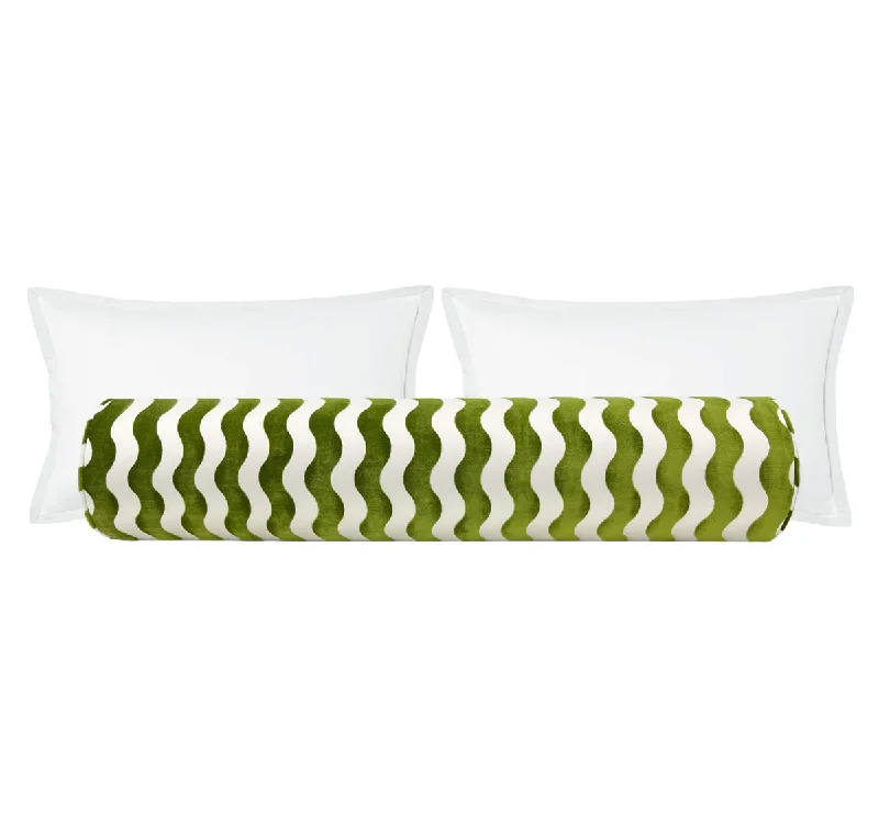 Adjustable Bolsters for Tailoring Support to Your NeedsTHE BOLSTER :: THE WAVE // LETTUCE | SCHUMACHER