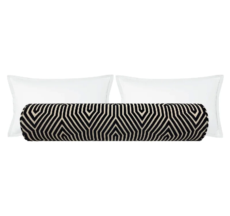 Bolsters for Acupuncture Sessions to Keep Patients ComfortableTHE BOLSTER :: VANDERBILT VELVET // NOIR