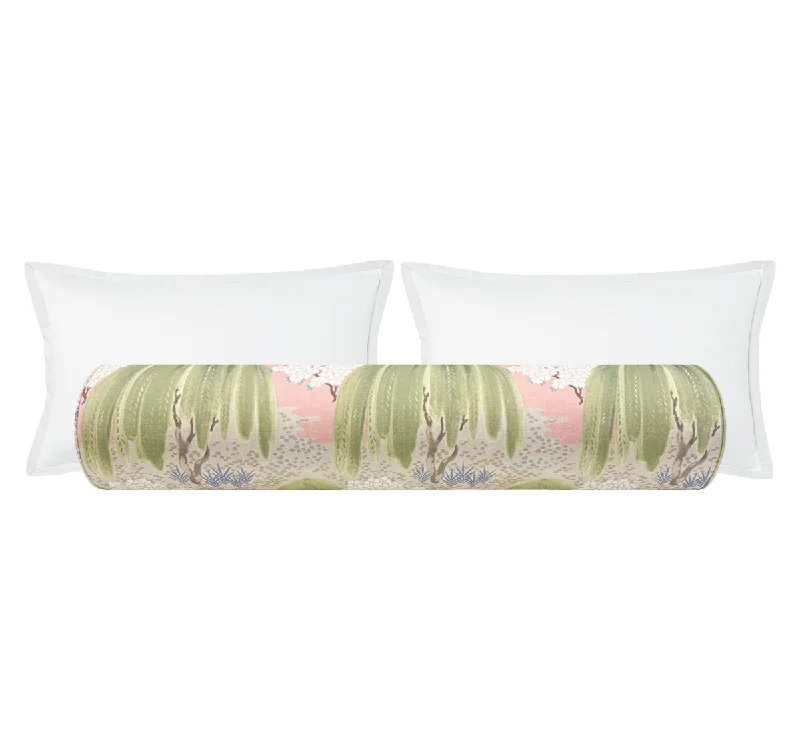 Bolsters for Karaoke Parties to Use While SingingTHE BOLSTER :: WILLOW TREE // BLUSH | THIBAUT