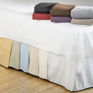 Bed skirts for beds with a non - standard frameTwin Bed Skirt 100% Cotton 400 Thread Count