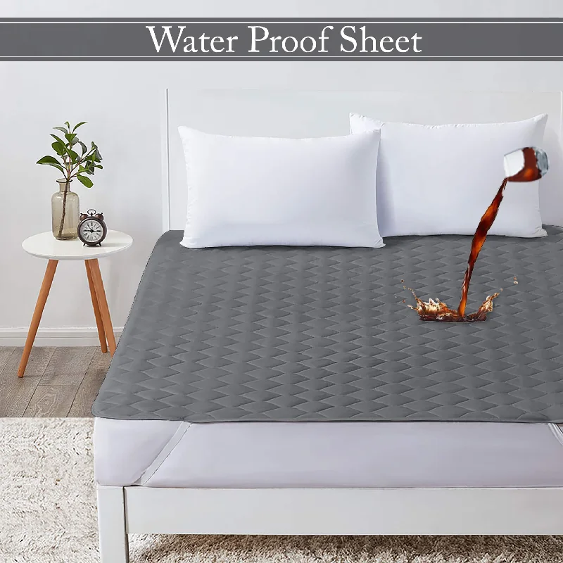 Queen - size mattresses for couples and standard bedroomsWaterproof Quilted Mattress Protectors With Elastic Strap