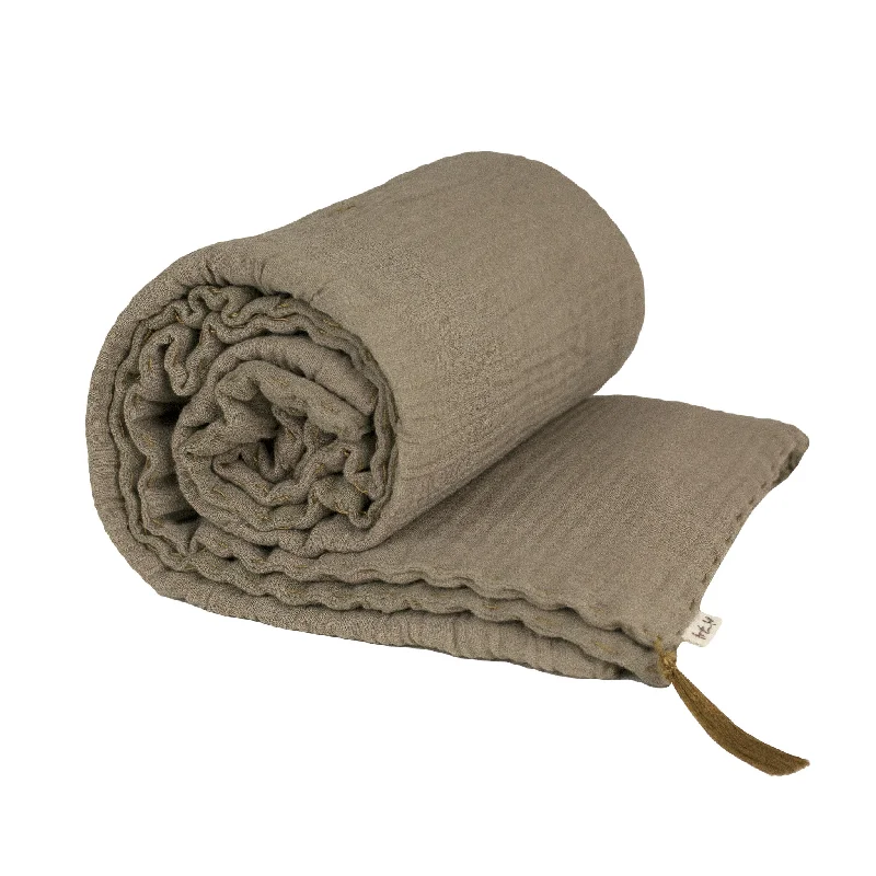 Bamboo fiber blankets with natural antibacterial propertiesNumero 74 Winter Blanket - Beige