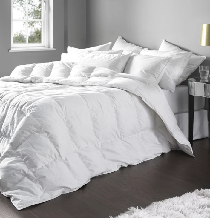 Twin XL duvet covers designed for extra - long twin beds, often used in college dormsWoods White Hungarian Goose Down Duvets